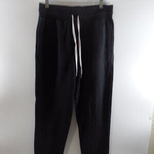 John Elliott Jogger Pants Size 2-Black Tapered Athleisure Sweatpants